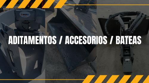 Aditamentos / Accesorios / Bateas